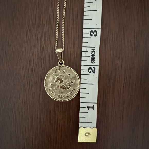 Capricorn Medallion Necklace - Picture 5 of 5
